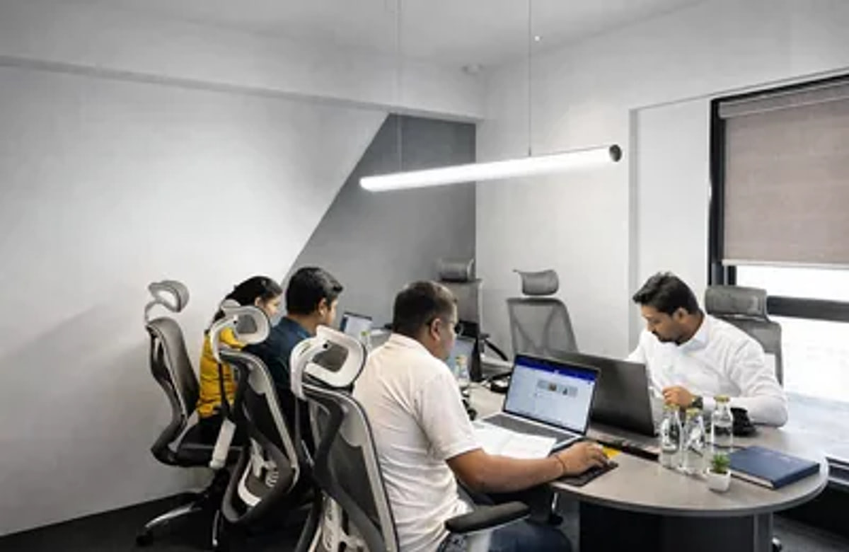 Inside the Sensussoft studio in Surat, India